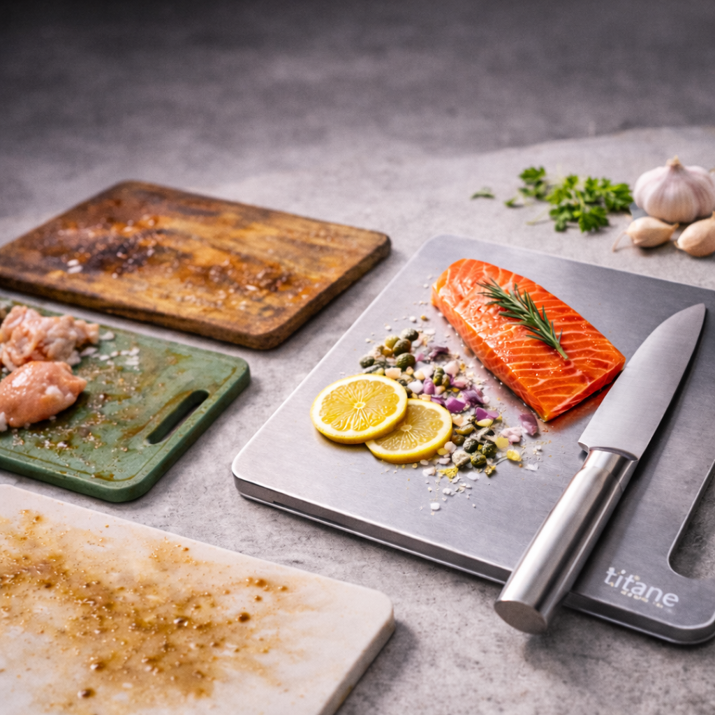Why Titanium Is Replacing Wood and Plastic in Modern Kitchens