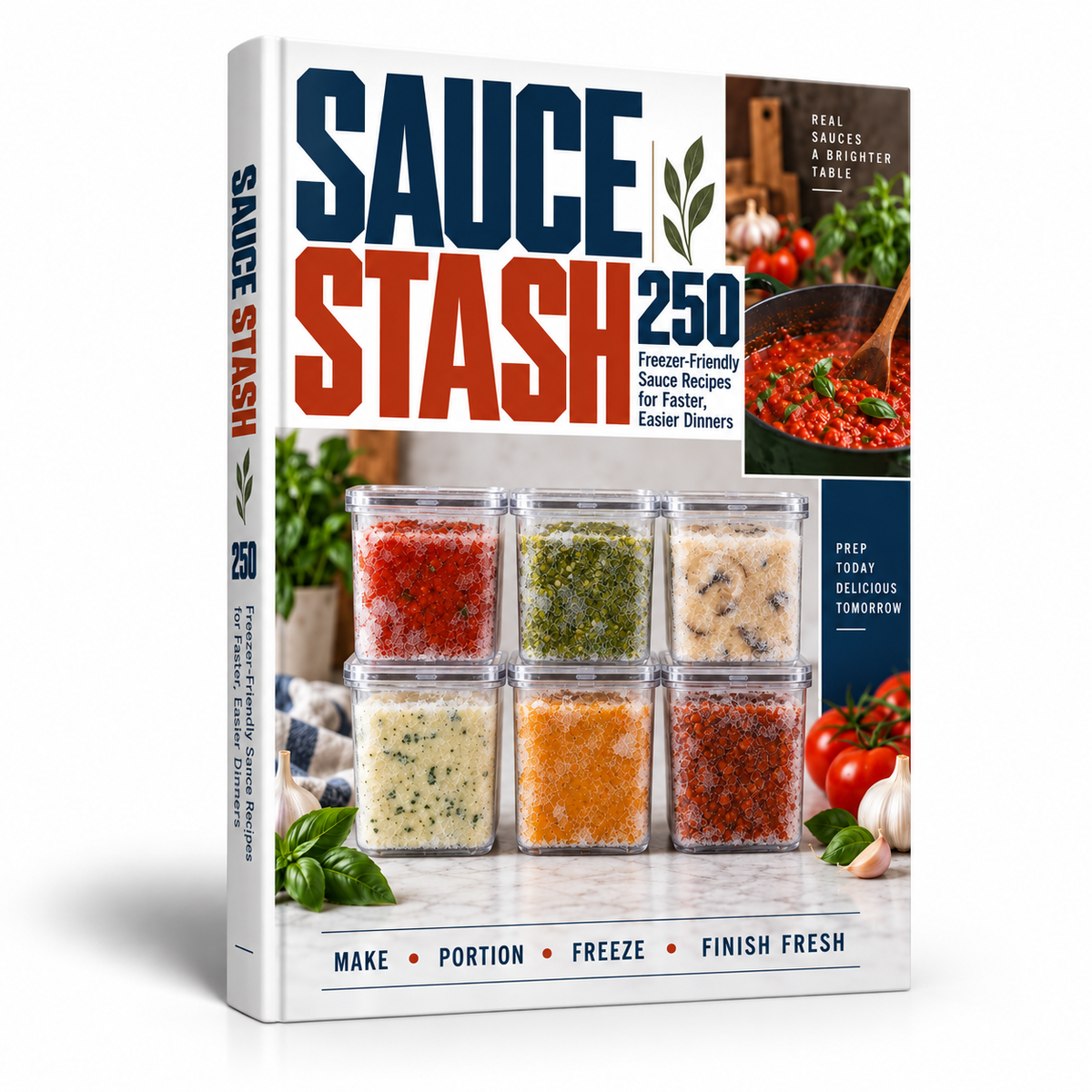 Sauce Stash : 250 Freezer-Friendly Sauce Recipes for Faster, Easier Dinners