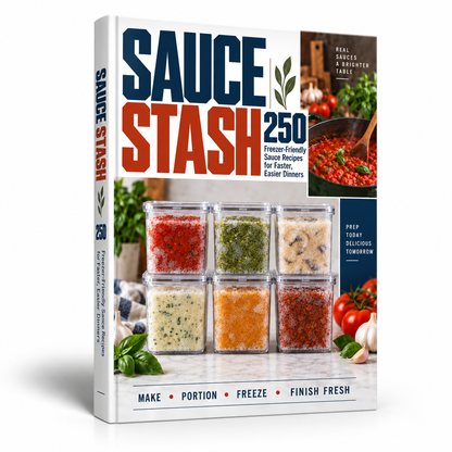 Sauce Stash : 250 Freezer-Friendly Sauce Recipes for Faster, Easier Dinners