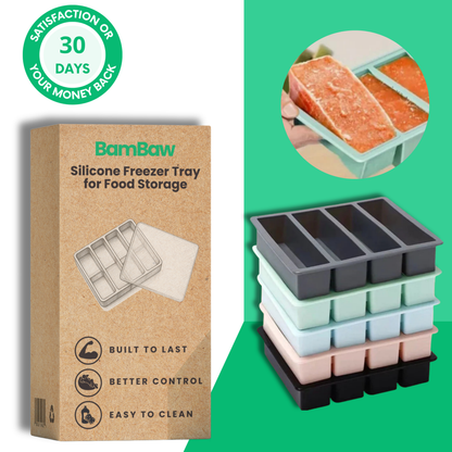 Silicone Freezer Tray for Food Storage