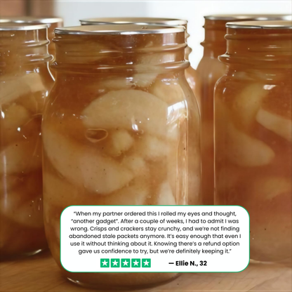 J50 PRO sealing jar of coffee – airtight preservation for dry goods
