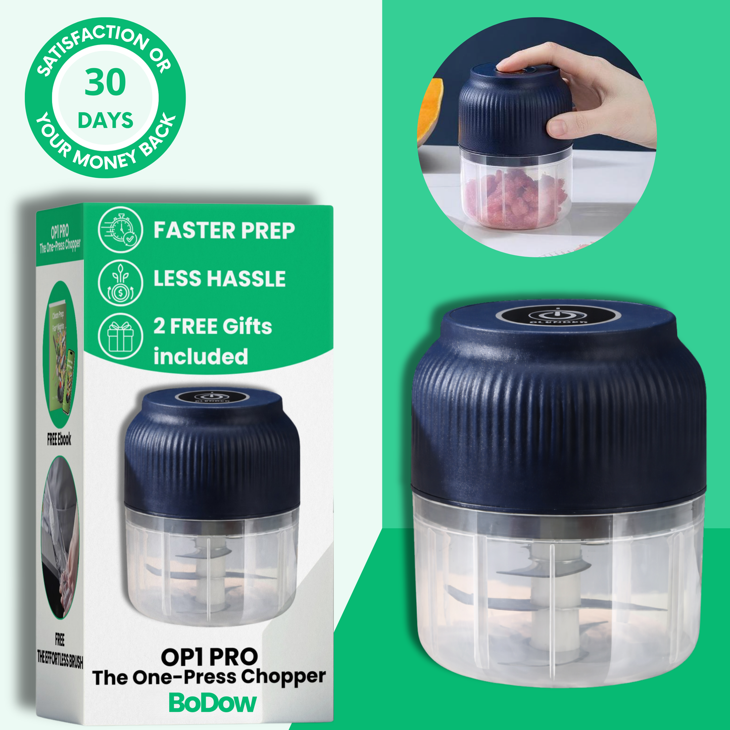 OP1 PRO | The One-Press Chopper