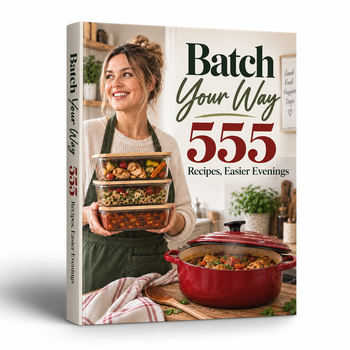 Batch Your Way : 555 Batch Cooking Recipes for Easier Evenings
