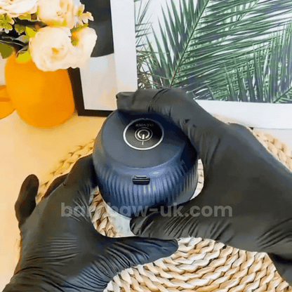 BamBaw OP1 PRO pull-cord chopper lid detail close-up