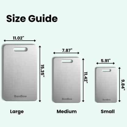 BamBaw Ti700 Pro board in multiple size options side by side